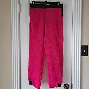 Spread Good Cheer Size S Hot Pink Active Pants Elastic Waist